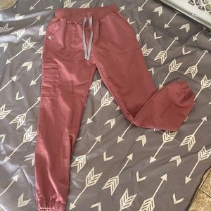 Xs regular length Taldora joggers in mauve, tried on and washed but never worn.